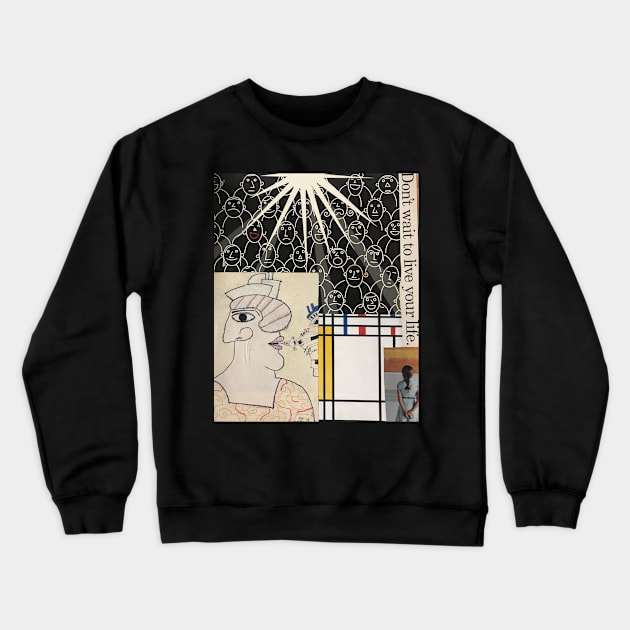 Enlighten Crewneck Sweatshirt by Artladyjen